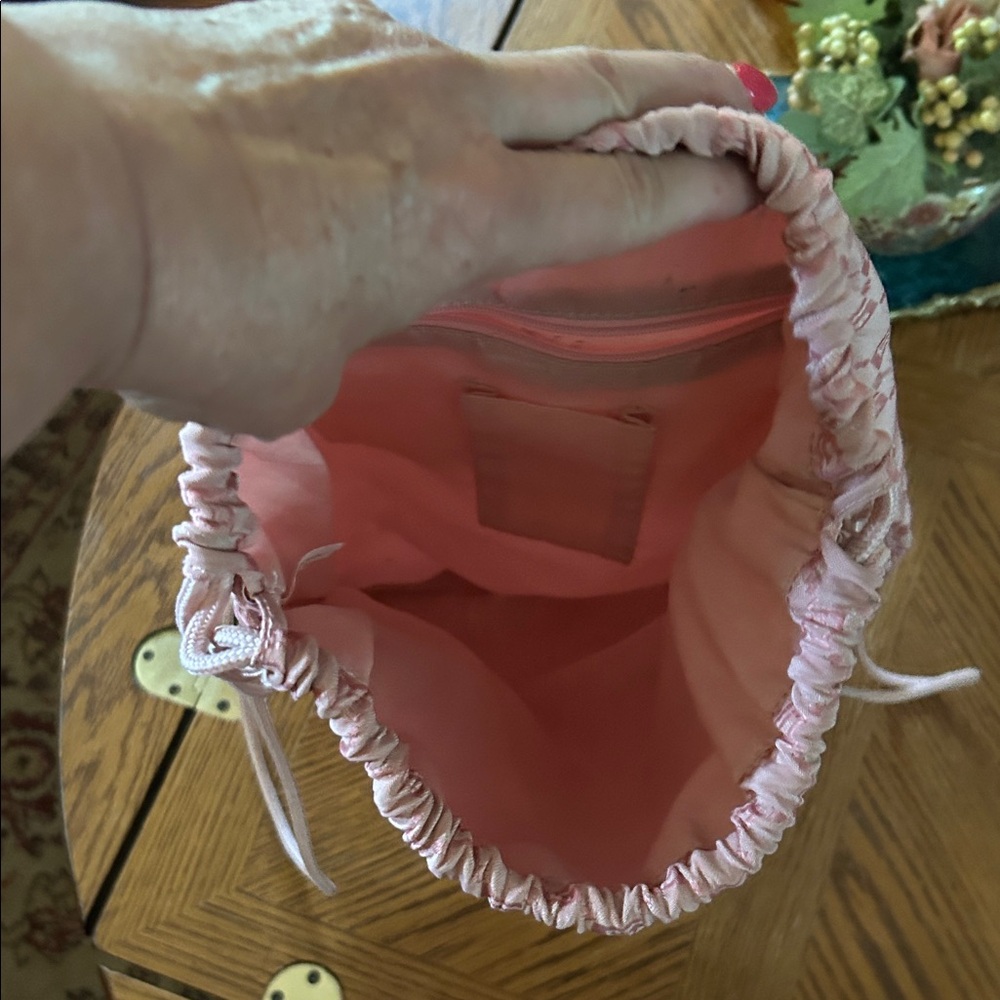 Pink Drawstring Backpack - image 8